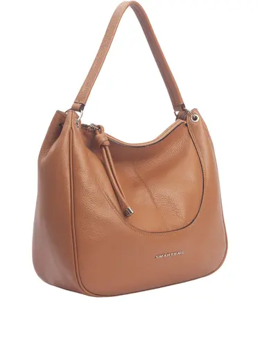 Bolsa Tiracolo Média Couro Caramelo 70072.26