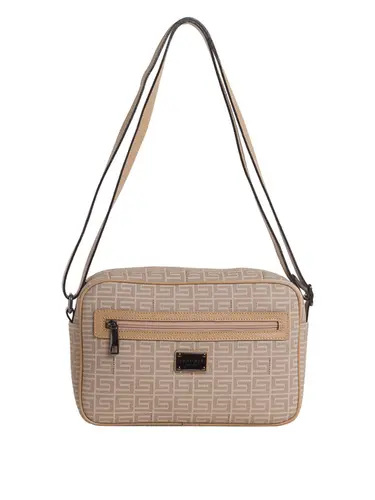 Bolsa Transversal Média Monograma Nude/Bege 85030.25
