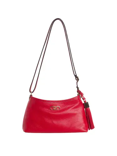 Bolsa Transversal Pequena Couro Rubi 79086.26