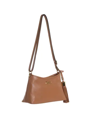 Bolsa Transversal Pequena Couro Caramelo 79086.26