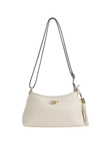Bolsa Transversal Pequena Couro Marfim 79086.26