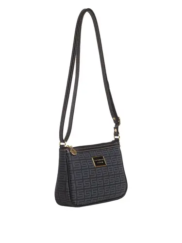 Bolsa Transversal Monograma Pequena Preto 85002.25