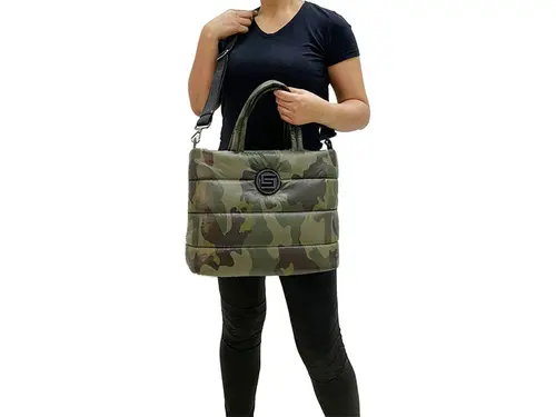 Bolsa Alça de Mão Smartbag Nylon Camuflado 88009.23