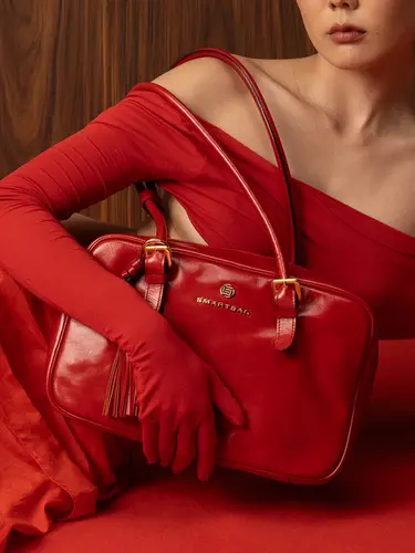 Bolsa Tiracolo Média Couro Pimenta 71036.27