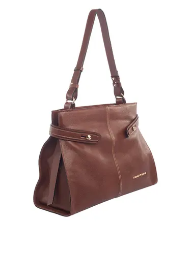 Bolsa Tiracolo Grande Couro Toffee 71055.27