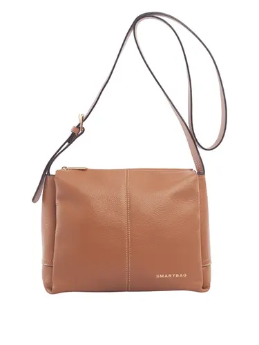 Bolsa Transversal Média Couro Caramelo 71023.27