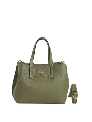 Bolsa de Mão Média Couro Militar 79085.26