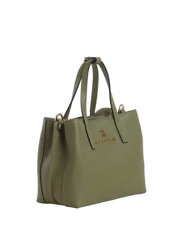 Bolsa de Mão Média Couro Militar 79085.26