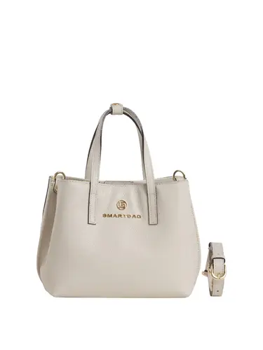 Bolsa de Mão Média Couro Marfim 79085.26