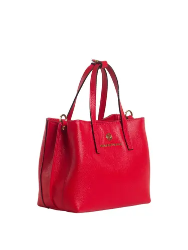 Bolsa de Mão Média Couro Rubi 79085.26
